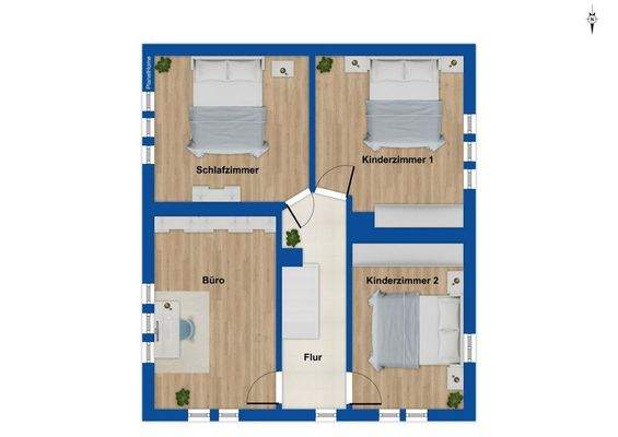 Grundriss Dachgeschoss