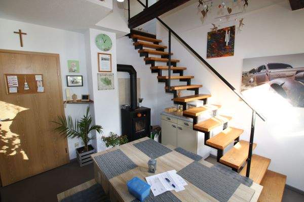 Küche in der Maisonette-Whg.