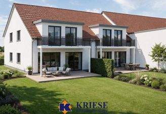 Haus Rückseite Visualisierung