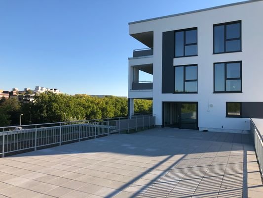 Dachterrasse mit 123 m² 