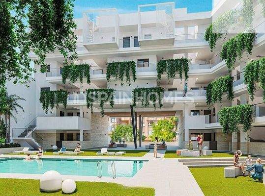 2 and 3-Bedroom Apartments Near the Sea in Torrevieja
