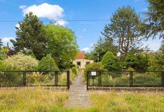 Blick auf das Grundstück