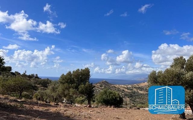 Kreta, Triopetra: Grundstück mit herrlichem Meerblick zu verkaufen