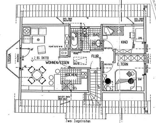 Grundriß Obergeschoß