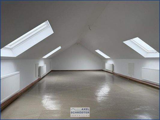 Ausgebautes Dachgeschoss