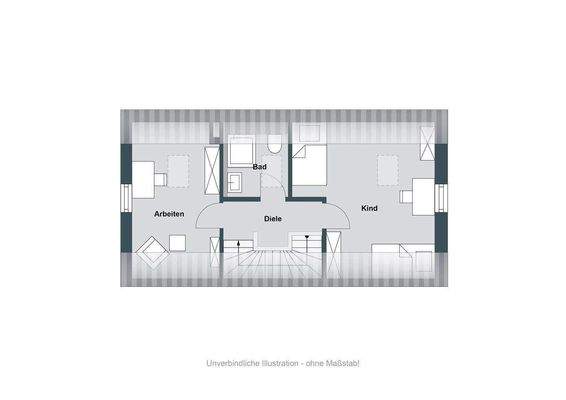Grundriss Dachgeschoss