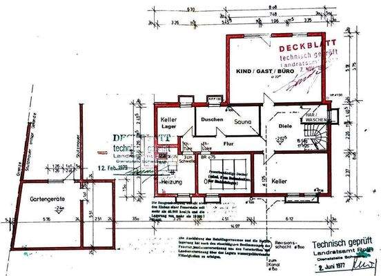 Grundriss Untergeschoss