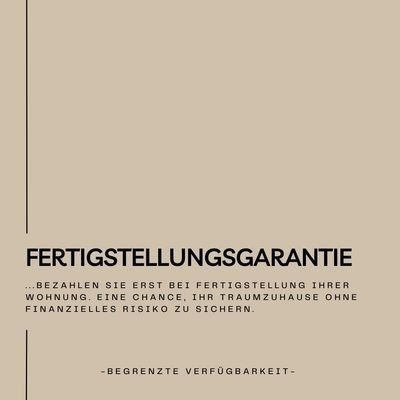 Fertigstellungsgarantie