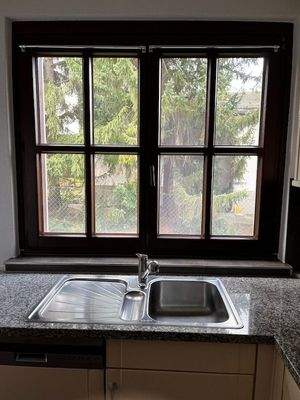 Haus 1 - Blick aus dem Küchenfenster