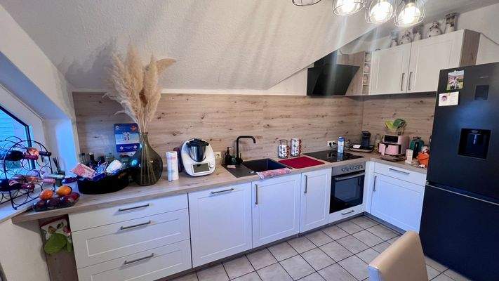 Moderne Dachgeschossküche