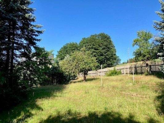 Großes Gartengrundstück