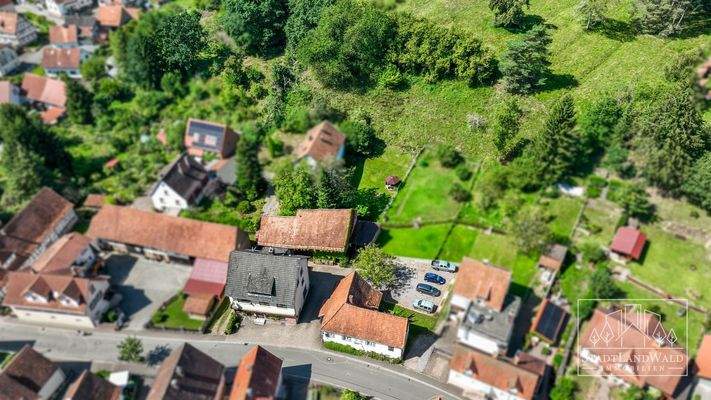 Luftaufnahme Anwesen