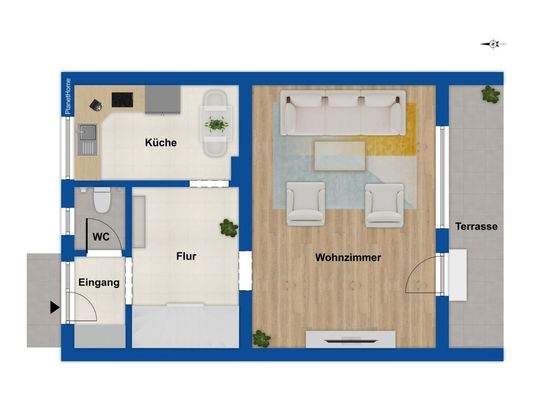 Grundriss Erdgeschoss