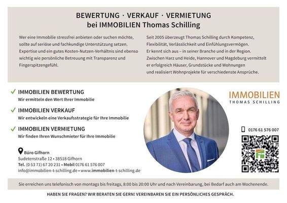 BEWERTUNG • VERKAUF • VERMIETUNG