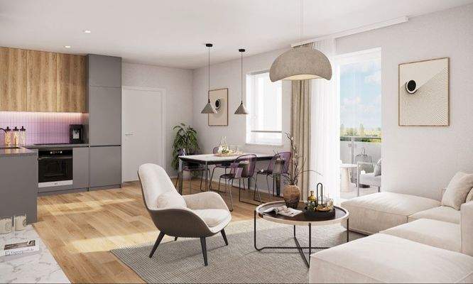 Wohnen und Essen (Abb. ähnl.)