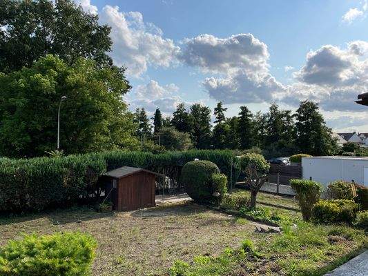 Ausblick von der Terrasse 