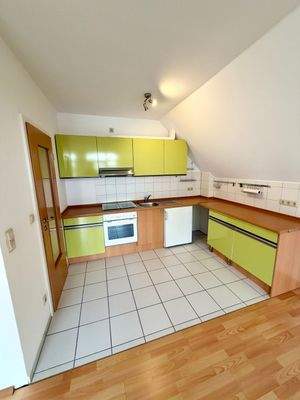 Offener Küchenbereich Dachgeschoß