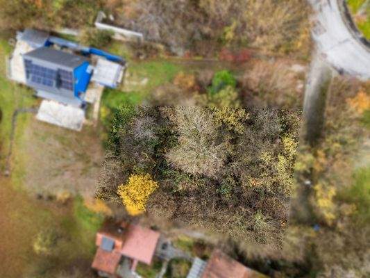 Baugrundstück erschlossen