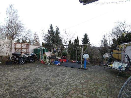 viel Platz zum spielen und Relaxen