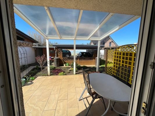 Blick von der Terrasse