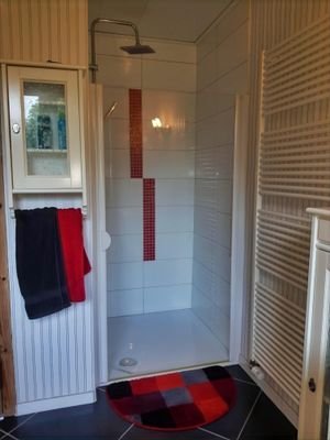 Regendusche ebenerdig