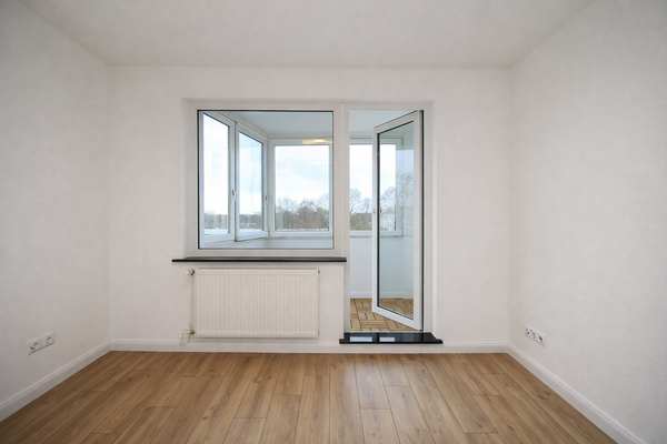 Aussicht auf Wintergarten