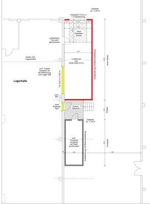 Grundriss Anbau Loadhouse