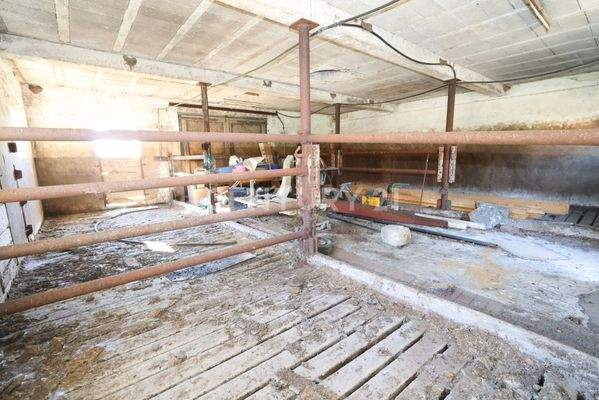 Einsteller in der Scheune