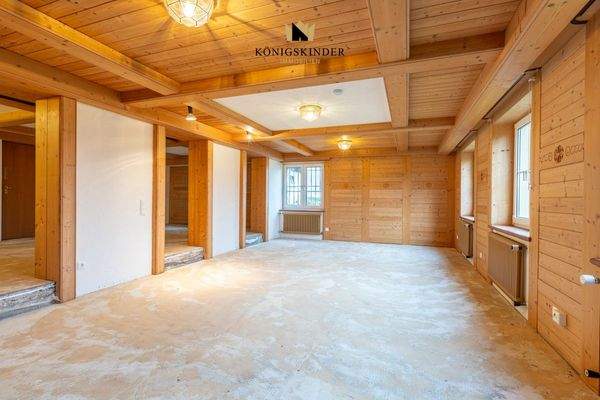 Studio unterer Abschnitt vom Eingang aus