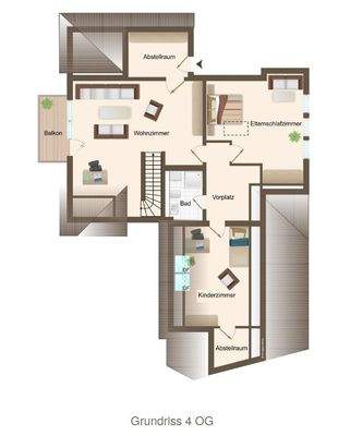 Grundriss 4 OG