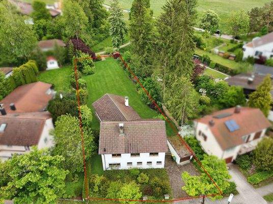 Ansicht straßenseitig - Richtung Osten