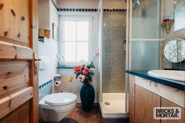 Badezimmer im Erdgeschoss