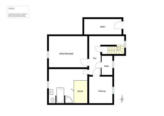 Grundriss - Kellergeschoss