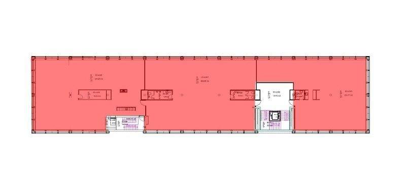 Grundriss Büroflächen