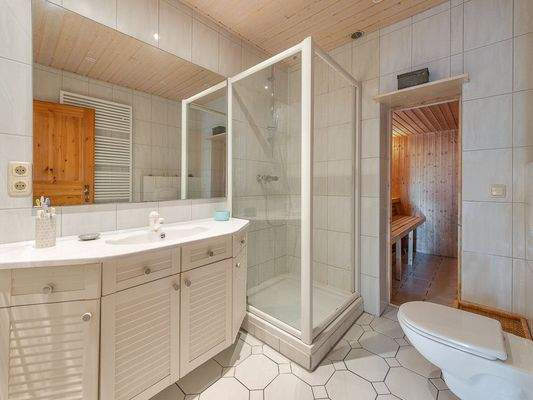 Badezimmer Teilansicht