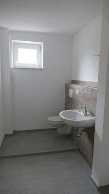 Gäste-WC Gartengeschoss Altbau - neu