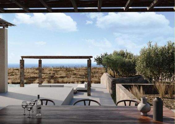 Ostkreta, Ierapetra: Neubau-Projekt! Zwei schöne Einfamilienhäuser mit Meerblick zu verkaufen