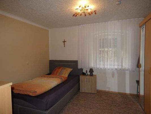 Schlafzimmer der EG-Wohnung