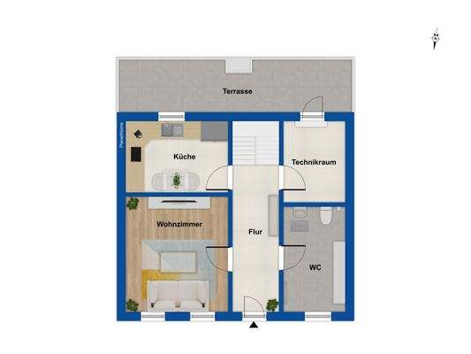 Grundriss Erdgeschoss