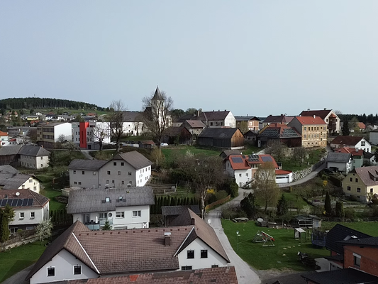 Blick auf Martinsberg