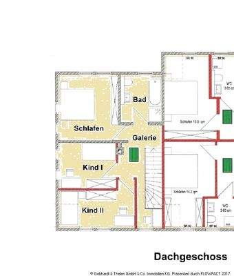 Grundriss Dachgeschoss