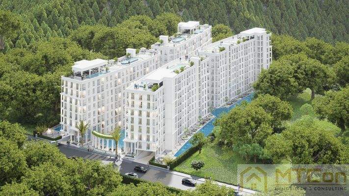 Harmonia City Garden Ansicht Anlage