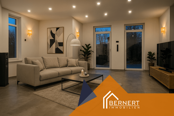 Wohnzimmer visualisiert