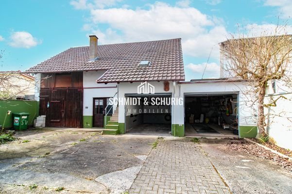 Innenhof-Garagen-Scheune