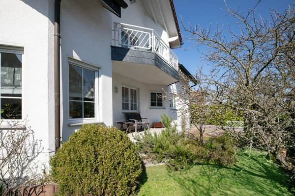 Terrasse am Essbereich