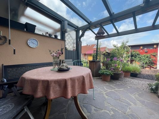 Überdachte Terrasse