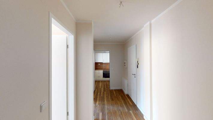 Flur - Blick Richtung Küche