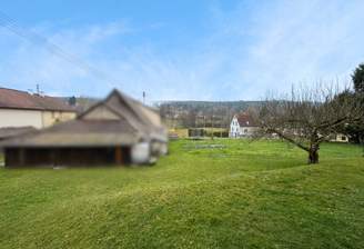 Aussicht aufs Grundstück