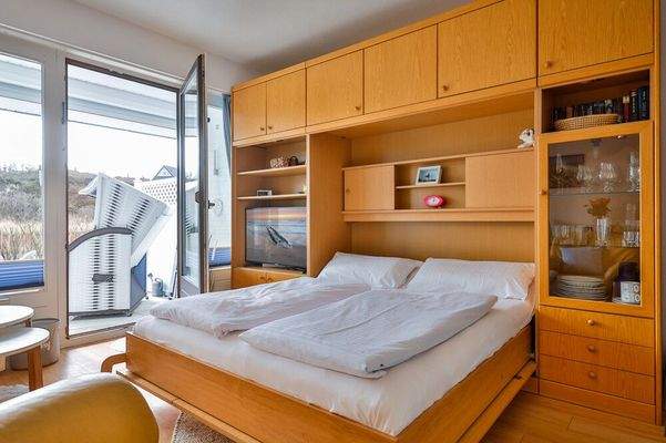 Blick auf die Terrasse