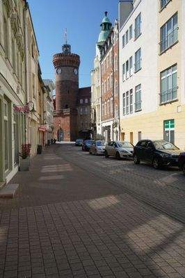 Zufahrt über Burgstraße